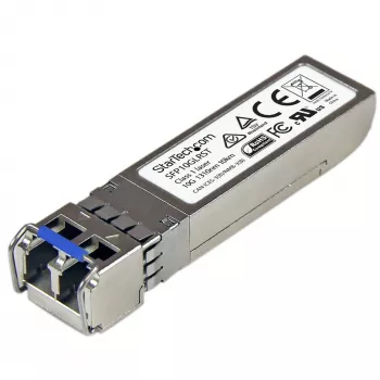 StarTech.com Módulo transceptor SFP+ compatível com Cisco SFP-10G-LR – 10GBASE-LR~Módulo SFP+ compatível com Cisco SFP-10G-LR – 10GBASE-LR – transceptor ótico de fibra monomodo SMF 10GbE – SFP+ Gigabit Ethernet 10GE – LC 10km – 1310nm – DDM Cisco Firepower, ASR9000, C9300
