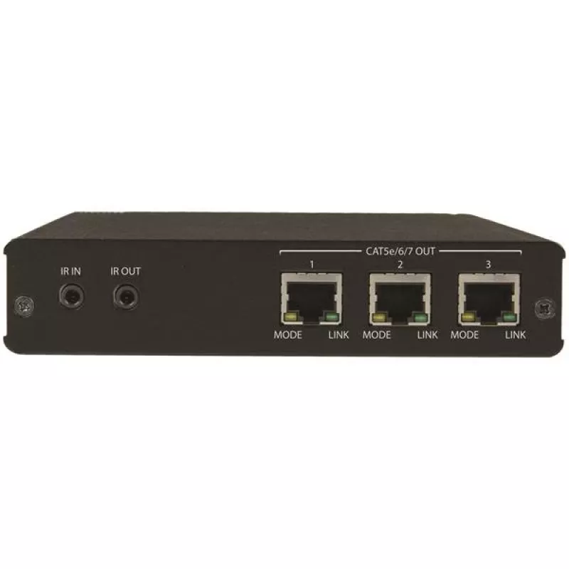 StarTech.com Kit extensor HDBaseT de 3 portas com 3 recetores – splitter 1x3 HDMI sobre CAT5e – até 4K