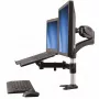 StarTech.com Braço de monitor de secretária com suporte para portátil – totalmente articulado – braço articulado