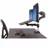StarTech.com Braço de monitor de secretária com suporte para portátil – totalmente articulado – braço articulado