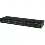 StarTech.com Hub adaptador USB para serial de 16 portas, USB 2.0 Type-B, serial, 480 Mbit/s, preto, aço, 36 W