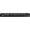 StarTech.com Hub adaptador USB para serial de 16 portas, USB 2.0 Type-B, serial, 480 Mbit/s, preto, aço, 36 W