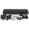 StarTech.com Hub adaptador USB para serial de 16 portas, USB 2.0 Type-B, serial, 480 Mbit/s, preto, aço, 36 W
