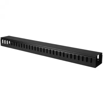 StarTech.com Gestor de cabos vertical com calhas para dedos – 0U – 3 pés
