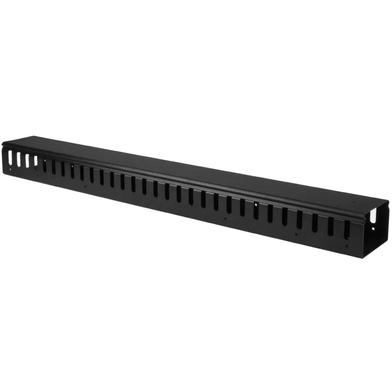 StarTech.com Gestor de cabos vertical com calhas para dedos – 0U – 3 pés