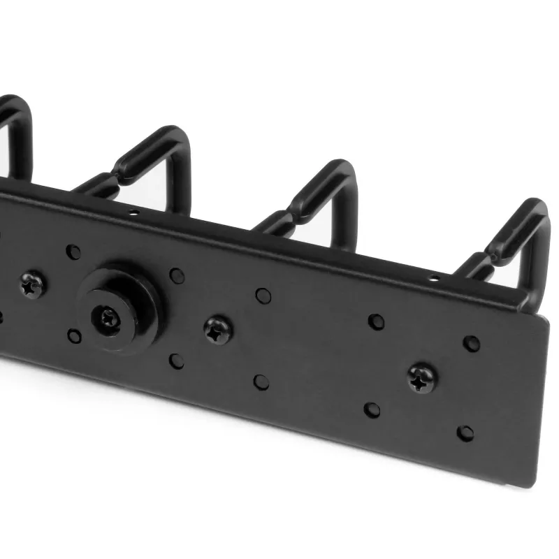StarTech.com Organizador de cabos vertical com ganchos em D – 0U – 2,8 pés
