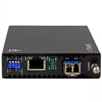 StarTech.com Conversor de meios Gigabit Ethernet de cobre para fibra ótica – SM LC – 20 km