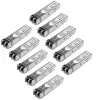 StarTech.com Módulo transceptor SFP compatível com HP J4858C – 1000BASE-SX – pack de 10 ~ Pack de 10 Módulo SFP compatível com HPE J4858C – 1000BASE-SX – transceptor de fibra ótica multimodo 1GbE – SFP 1GE Gigabit Ethernet – LC 550m – 850nm – DDM HPE 1400, 1700, 1820