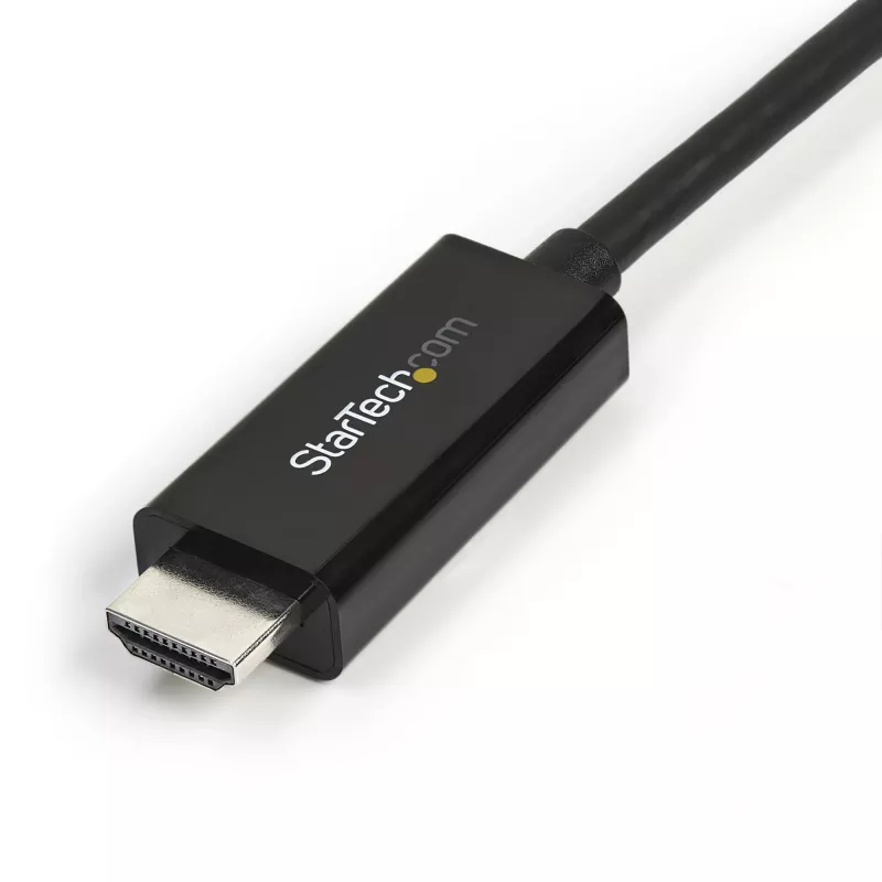 StarTech.com Cabo Mini DisplayPort para HDMI 3 m – vídeo 4K 30 Hz – cabo adaptador mDP para HDMI – Mini DP ou Thunderbolt 1/2 Mac/PC para monitor/ecrã HDMI – cabo conversor mDP para HDMI