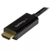 StarTech.com Cabo Mini DisplayPort para HDMI 15ft (5m) - vídeo 4K 30Hz - cabo adaptador mDP para HDMI - Mini DP ou Thunderbolt 1/2 Mac/PC para monitor/ecrã HDMI - cabo conversor mDP para HDMI