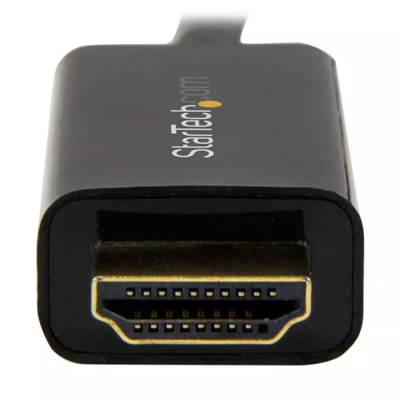 StarTech.com Cabo Mini DisplayPort para HDMI 15ft (5m) - vídeo 4K 30Hz - cabo adaptador mDP para HDMI - Mini DP ou Thunderbolt 1/2 Mac/PC para monitor/ecrã HDMI - cabo conversor mDP para HDMI