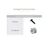 StarTech.com Kit adaptador de extensão de profundidade para rack de servidor 2U com ajuste de 4 polegadas