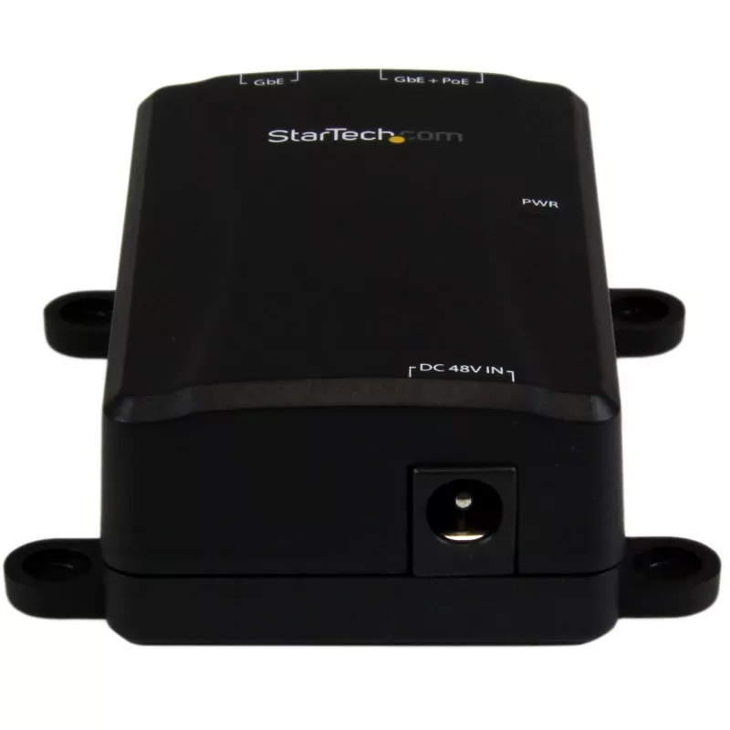 StarTech.com Midspan Gigabit de 1 porta – injetor PoE+ – 802.3at e 802.3af