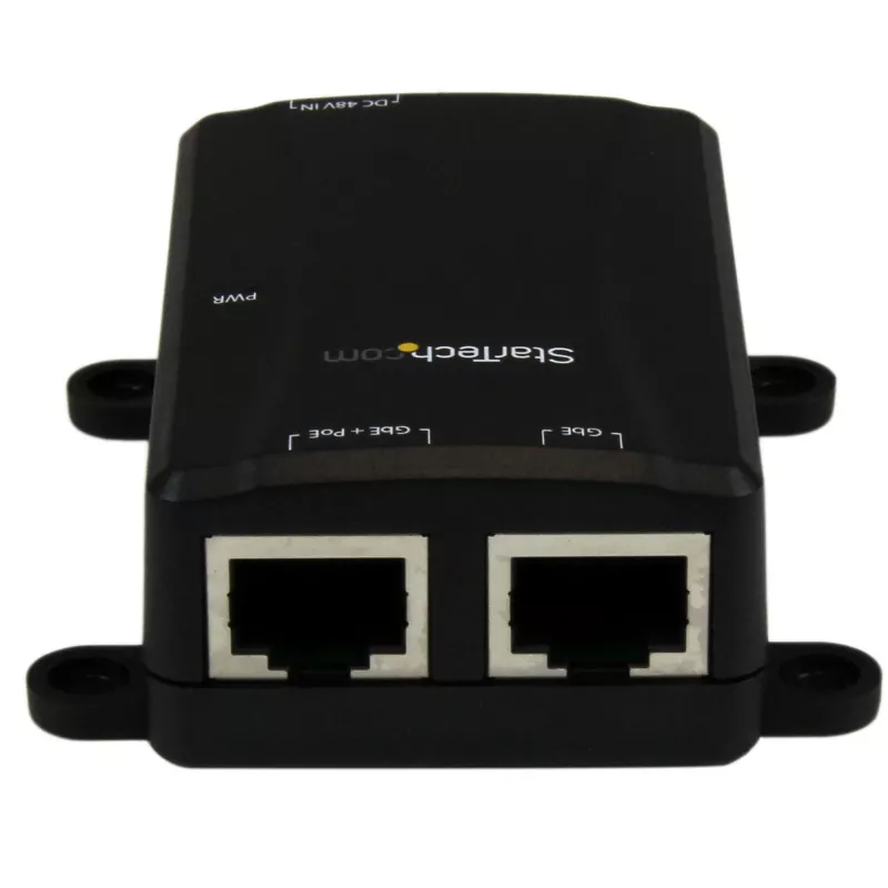 StarTech.com Midspan Gigabit de 1 porta – injetor PoE+ – 802.3at e 802.3af