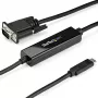 StarTech.com Cabo USB-C para VGA 1 m – 1920x1200/1080p cabo adaptador de vídeo ativo USB Type-C para VGA – compatível com Thunderbolt 3 – portátil para monitor/projetor VGA – DP Alt Mode HBR2