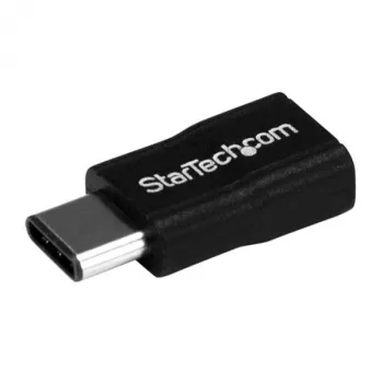StarTech.com Adaptador USB-C para Micro-USB - M/F - USB 2.0, USB 2.0 Type-C, USB 2.0 Micro-B, preto