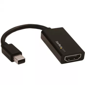 StarTech.com Adaptador Mini DisplayPort para HDMI - conversor de vídeo ativo mDP 1.4 para HDMI 2.0 - 4K 60Hz - Mini DP ou Thunderbolt 1/2 Mac/PC para monitor/TV/ecrã HDMI - dongle mDP para HDMI