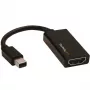 StarTech.com Adaptador Mini DisplayPort para HDMI - conversor de vídeo ativo mDP 1.4 para HDMI 2.0 - 4K 60Hz - Mini DP ou Thunderbolt 1/2 Mac/PC para monitor/TV/ecrã HDMI - dongle mDP para HDMI