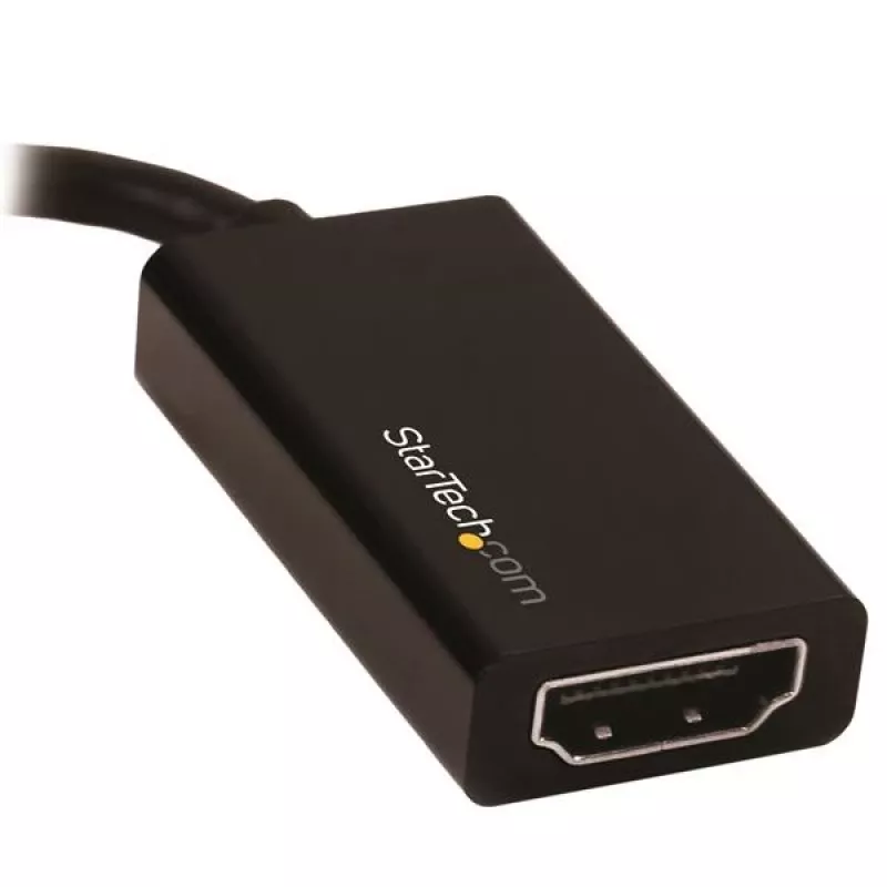StarTech.com Adaptador Mini DisplayPort para HDMI - conversor de vídeo ativo mDP 1.4 para HDMI 2.0 - 4K 60Hz - Mini DP ou Thunderbolt 1/2 Mac/PC para monitor/TV/ecrã HDMI - dongle mDP para HDMI