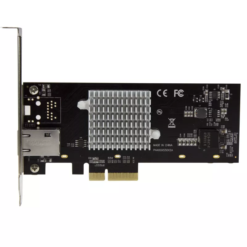 StarTech.com Placa de rede Ethernet 10G de 1 porta – PCI Express – chipset Intel X550-AT
