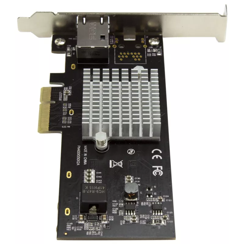 StarTech.com Placa de rede Ethernet 10G de 1 porta – PCI Express – chipset Intel X550-AT
