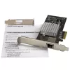 StarTech.com Placa de rede Ethernet 10G de 1 porta – PCI Express – chipset Intel X550-AT