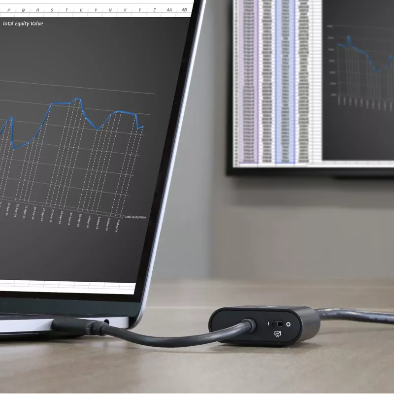 StarTech.com Adaptador USB-C para HDMI – com interruptor de modo de apresentação – 4K 60Hz