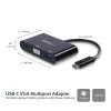 StarTech.com Adaptador multiporta USB-C VGA – porta USB 3.0 – 60W PD