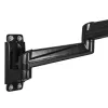 StarTech.com Suporte de parede para dois monitores – suporte de parede VESA ergonómico articulado para 2x ecrãs de 24 polegadas – barra transversal ajustável sincronizada – inclinável/rotativa/orientável – suporte para ecrã duplo