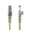 StarTech.com Cabo de rede Cat5e com fichas RJ45 sem patilhas – 5 m, cinzento