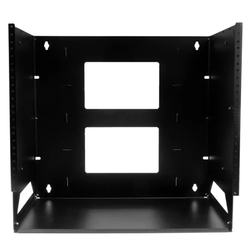 StarTech.com Rack de servidor de montagem na parede com prateleira integrada – aço maciço – 8U
