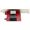 StarTech.com Adaptador Mini-SAS – SFF-8643 duplo para SFF-8644 – com suportes full e low-profile – 12 Gbit/s