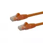 StarTech.com Cabo Ethernet CAT6 10 m – laranja cabo Ethernet Gigabit CAT 6 – 250 MHz 100 W PoE RJ45 UTP cabo de rede/patch sem patilhas com alívio de tensão testado individualmente