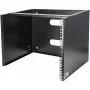 StarTech.com Rack de rede de montagem na parede 8U - 36 cm de profundidade (low profile) - suporte de 48 cm (19 polegadas) para patch panel para servidores e equipamento de IT de perfil baixo, switches de rede - capacidade de carga 36 kg, preto