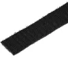Rolo de 50ft de gancho e laço StarTech.com - Abraçadeiras de cabos reutilizáveis de corte ajustável - Fita de fixação industrial a granel / Invólucros de tecido ajustáveis Preto / Abraçadeiras de gestão de cabos autoaderentes reutilizáveis