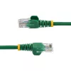 StarTech.com Cabo de rede Ethernet Cat5e com fichas RJ45 snagless – 5 m, verde