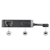 Adaptador multiporta USB-C StarTech.com – mini dock USB-C portátil com vídeo 4K-HDMI – Gigabit Ethernet, hub USB 3.0 (1x USB-A, 1x USB-C) – adaptador multiporta USB Type-C – compatível com Thunderbolt 3