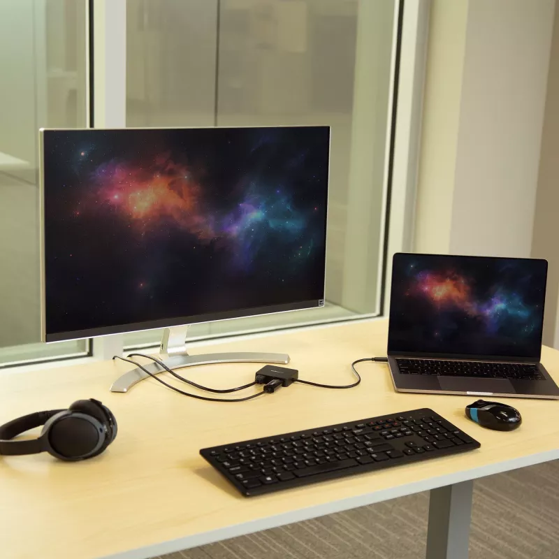 Adaptador multiporta USB-C StarTech.com – mini dock USB-C portátil com vídeo 4K-HDMI – Gigabit Ethernet, hub USB 3.0 (1x USB-A, 1x USB-C) – adaptador multiporta USB Type-C – compatível com Thunderbolt 3