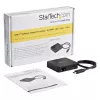 Adaptador multiporta USB-C StarTech.com – mini dock USB-C portátil com vídeo 4K-HDMI – Gigabit Ethernet, hub USB 3.0 (1x USB-A, 1x USB-C) – adaptador multiporta USB Type-C – compatível com Thunderbolt 3