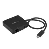 Adaptador multiporta USB-C StarTech.com – mini dock USB-C portátil com vídeo 4K-HDMI – Gigabit Ethernet, hub USB 3.0 (1x USB-A, 1x USB-C) – adaptador multiporta USB Type-C – compatível com Thunderbolt 3