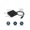 Adaptador multiporta USB-C StarTech.com – mini dock USB-C portátil com vídeo 4K-HDMI – Gigabit Ethernet, hub USB 3.0 (1x USB-A, 1x USB-C) – adaptador multiporta USB Type-C – compatível com Thunderbolt 3
