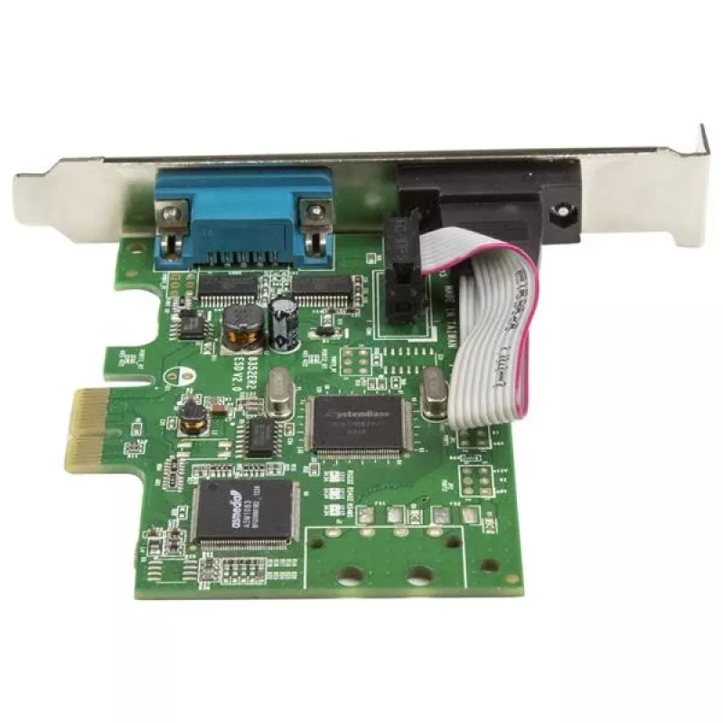 Placa serial PCI Express de 2 portas StarTech.com com UART 16C1050 – RS232