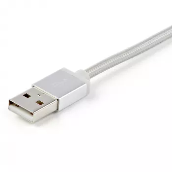 Cabo de carregamento múltiplo USB StarTech.com de 1 m – USB para Micro-USB ou USB-C ou Lightning para iPhone/iPad/iPod/Android – certificado Apple MFi – carregador USB 3 em 1 – entrançado