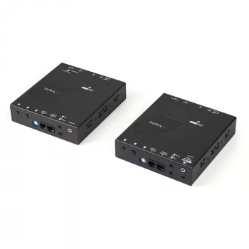 Kit extensor HDMI over IP 4K StarTech.com com Video Control App, AV over IP escalável com suporte para parede de vídeo AVoIP