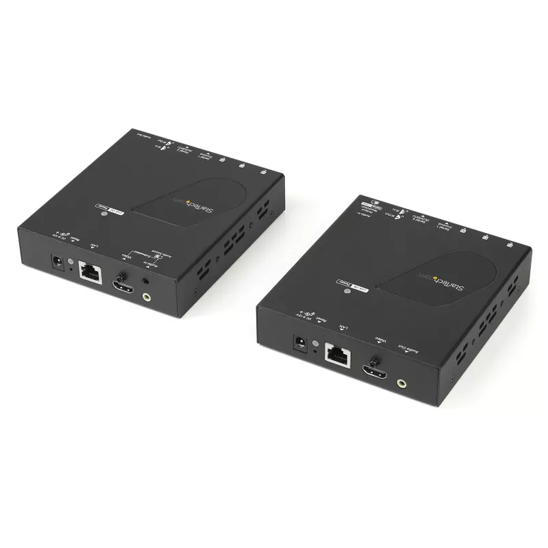 Kit extensor HDMI over IP 4K StarTech.com com Video Control App, AV over IP escalável com suporte para parede de vídeo AVoIP