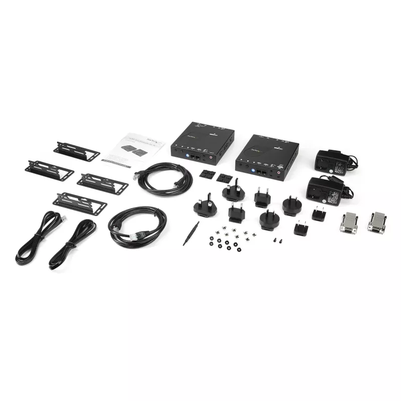 Kit extensor HDMI over IP 4K StarTech.com com Video Control App, AV over IP escalável com suporte para parede de vídeo AVoIP