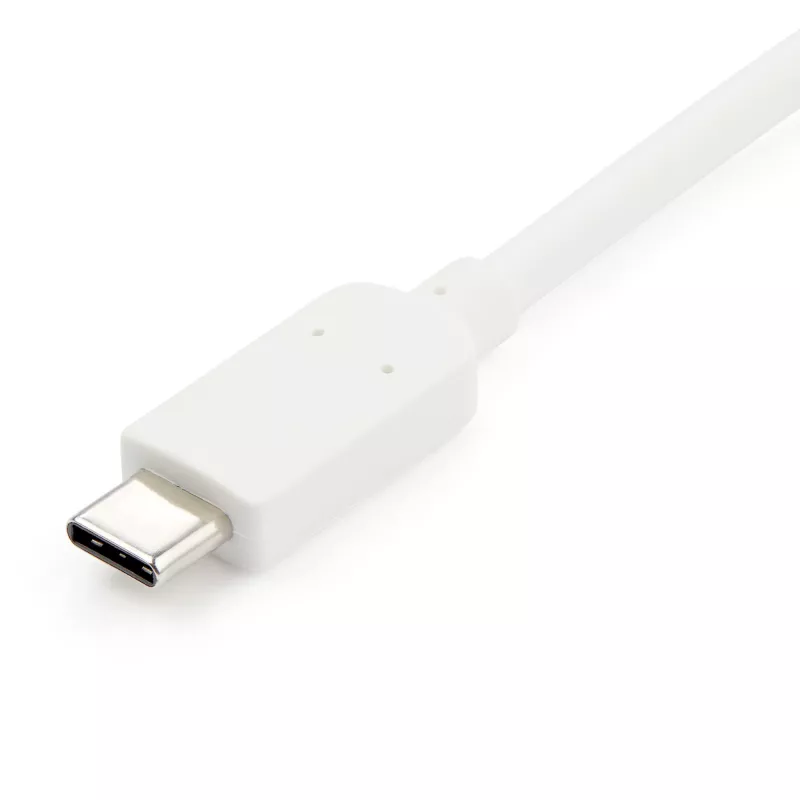 Adaptador USB-C para HDMI 2.0 StarTech.com com Power Delivery – 4K 60Hz conversor de vídeo USB Type-C para HDMI – porta de carregamento pass-through 60W PD – compatível com Thunderbolt 3 – Branco