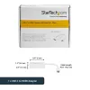 Adaptador USB-C para HDMI 2.0 StarTech.com com Power Delivery – 4K 60Hz conversor de vídeo USB Type-C para HDMI – porta de carregamento pass-through 60W PD – compatível com Thunderbolt 3 – Branco