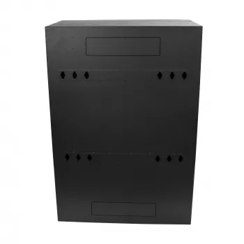 Armário de servidor vertical de montagem na parede 8U 19 polegadas StarTech.com – perfil baixo (15 polegadas) – caixa de rede com fecho de 30 polegadas de profundidade com 2U para switch, patch panel, router, montagem em armário de TI/dados