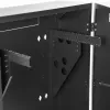 Armário de servidor vertical de montagem na parede 8U 19 polegadas StarTech.com – perfil baixo (15 polegadas) – caixa de rede com fecho de 30 polegadas de profundidade com 2U para switch, patch panel, router, montagem em armário de TI/dados